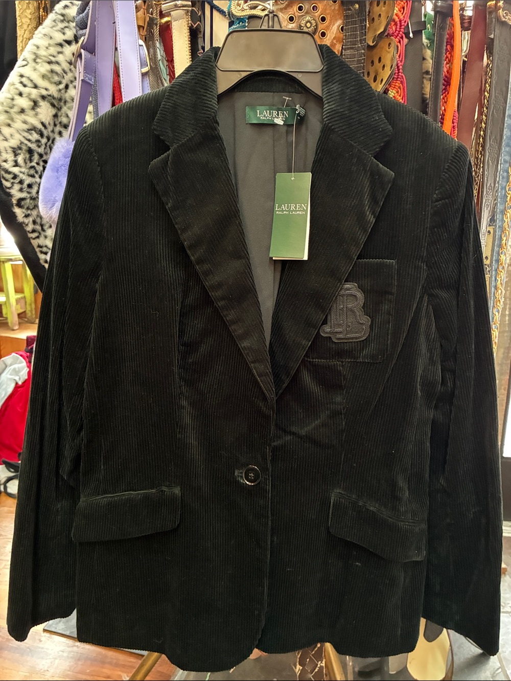 Lauren Ralph Lauren Brown Corduroy Sport Coat Blazer NWT